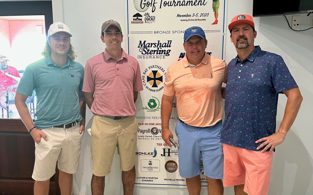 Swinging for Good: Cane Bay Partners Wins Net Tournament while Supporting Queen Louise Home for Children at Golf Tournament