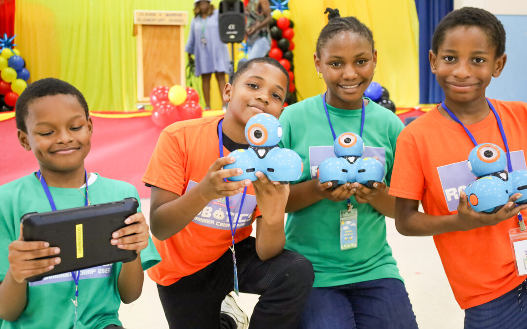 Students participate in 2025 Operation Inspire Robotics Summer Camp | Cane Bay Cares | Cane Bay Partners